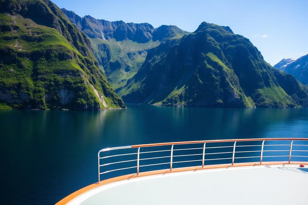 Fjords cruise destination